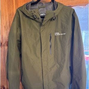 Men’s olive green Cabela Guidewear Jacket Like New